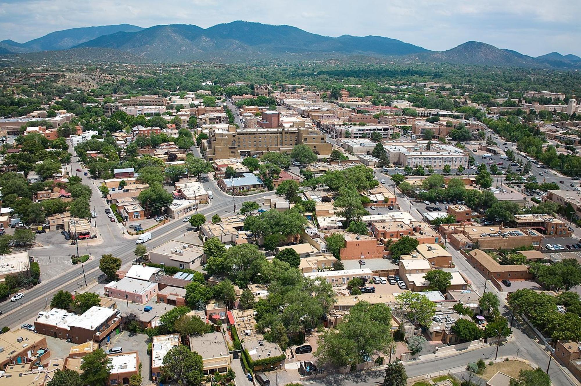 Dos Hermanas Casita 1 Downtown Courtyard Santa Fe Luaran gambar